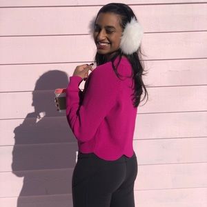 Wilfred - Berry Pink Sardou Sweater
